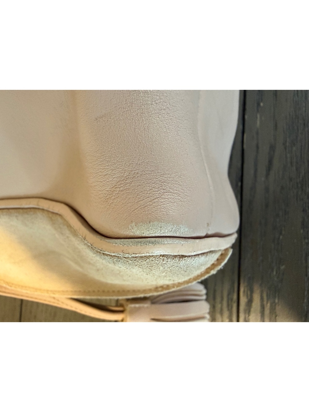 Longchamp Pink Leather Tote Bag - Picture 8 of 8